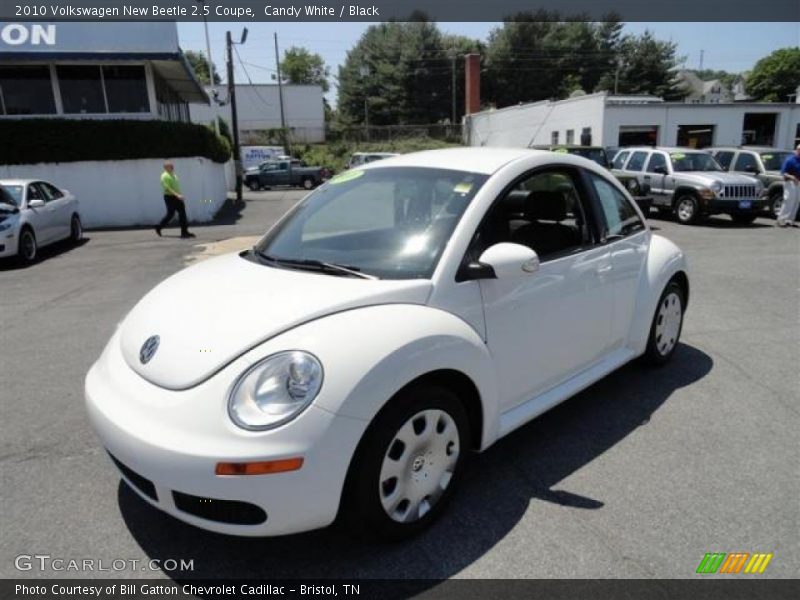 Candy White / Black 2010 Volkswagen New Beetle 2.5 Coupe