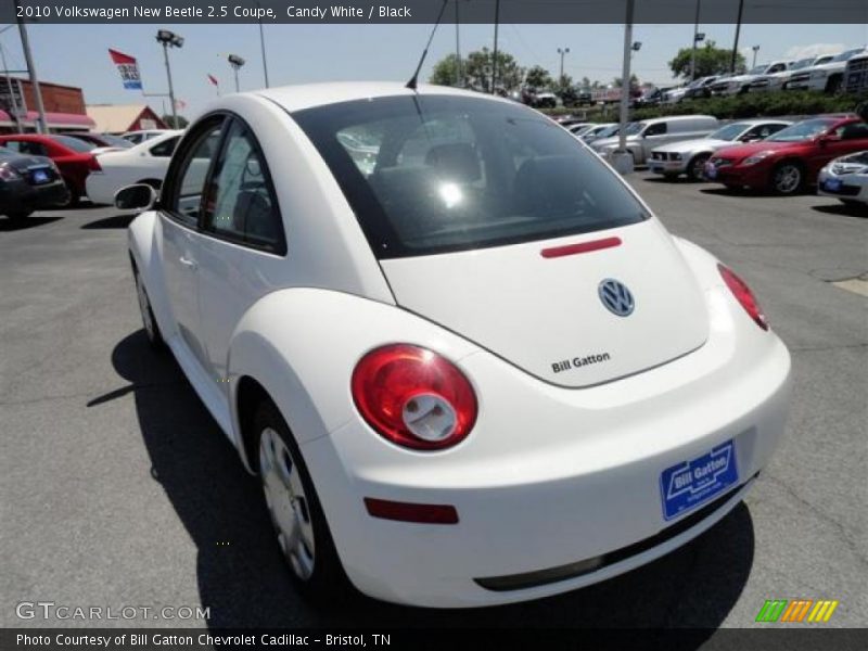 Candy White / Black 2010 Volkswagen New Beetle 2.5 Coupe