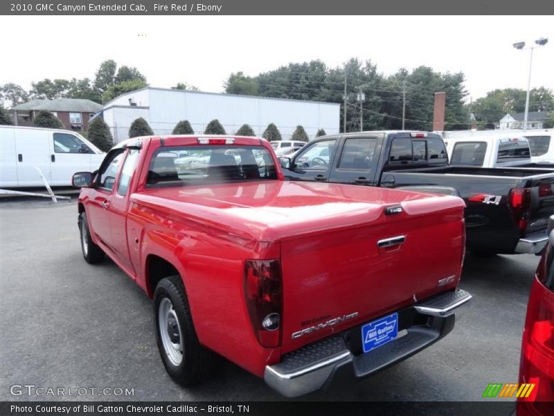 Fire Red / Ebony 2010 GMC Canyon Extended Cab