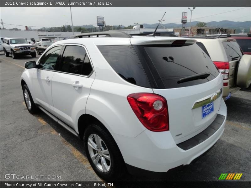 Summit White / Jet Black 2011 Chevrolet Equinox LT AWD