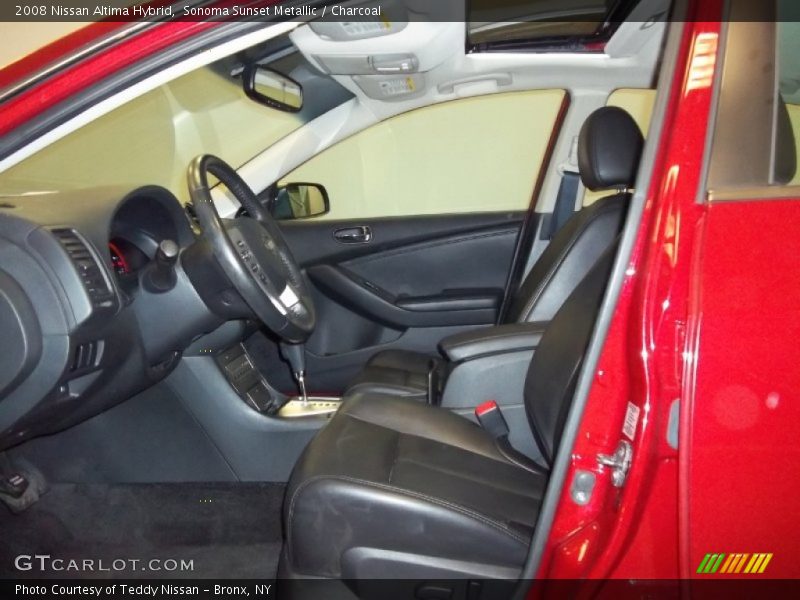  2008 Altima Hybrid Charcoal Interior