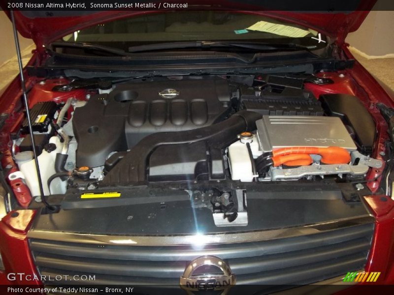 2008 Altima Hybrid Engine - 2.5 Liter h DOHC 16V CVTCS 4 Cylinder Gasoline/Electric Hybrid