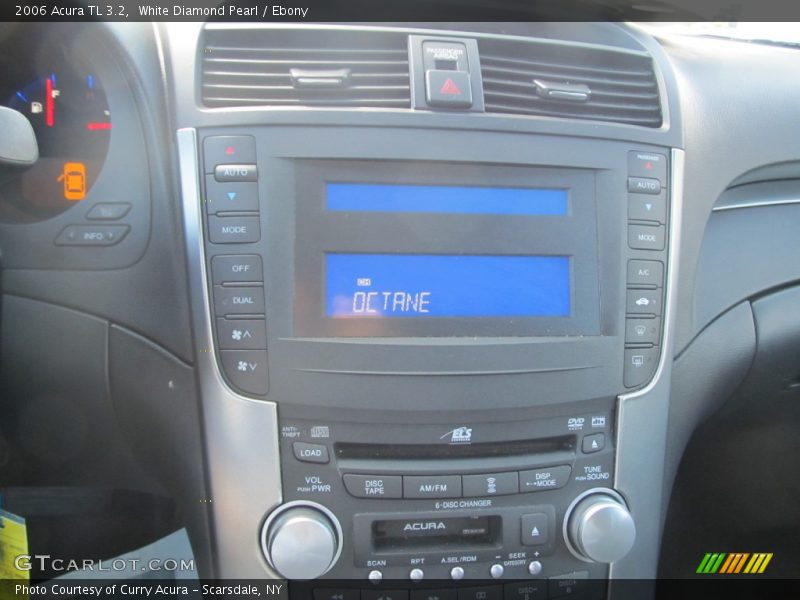 White Diamond Pearl / Ebony 2006 Acura TL 3.2