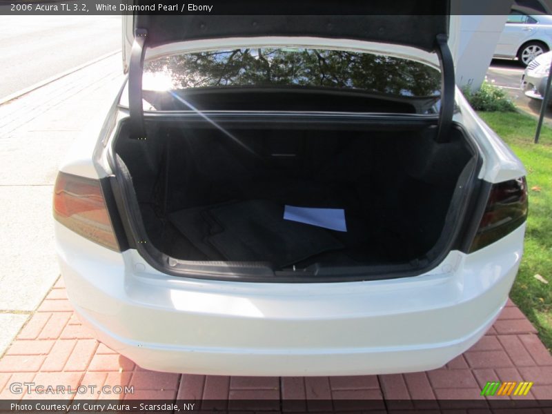 White Diamond Pearl / Ebony 2006 Acura TL 3.2