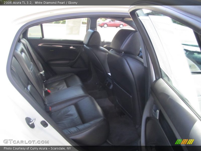 White Diamond Pearl / Ebony 2006 Acura TL 3.2