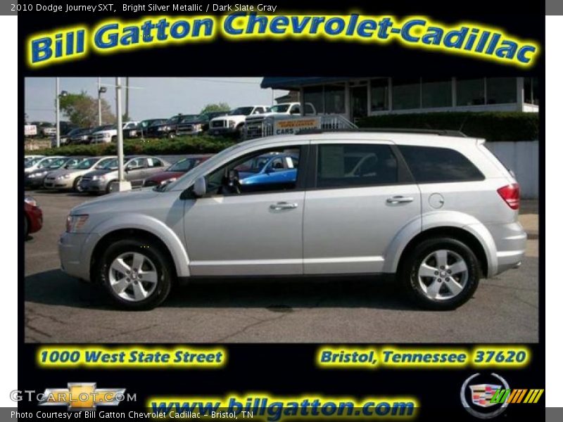 Bright Silver Metallic / Dark Slate Gray 2010 Dodge Journey SXT