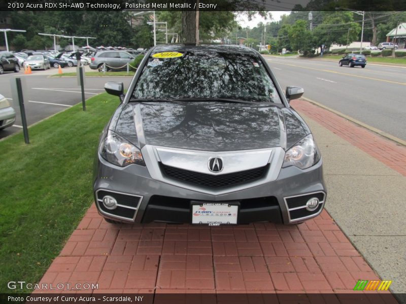 Polished Metal Metallic / Ebony 2010 Acura RDX SH-AWD Technology