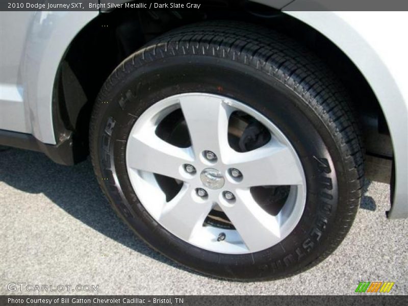 Bright Silver Metallic / Dark Slate Gray 2010 Dodge Journey SXT