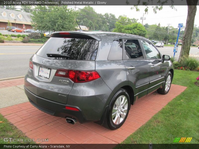 Polished Metal Metallic / Ebony 2010 Acura RDX SH-AWD Technology