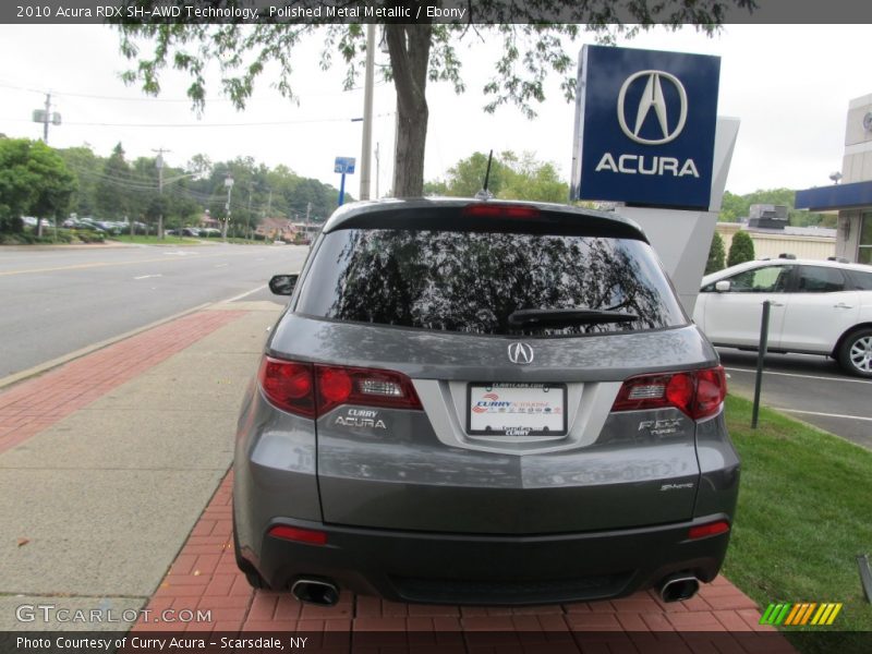 Polished Metal Metallic / Ebony 2010 Acura RDX SH-AWD Technology