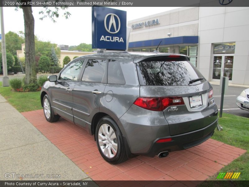 Polished Metal Metallic / Ebony 2010 Acura RDX SH-AWD Technology