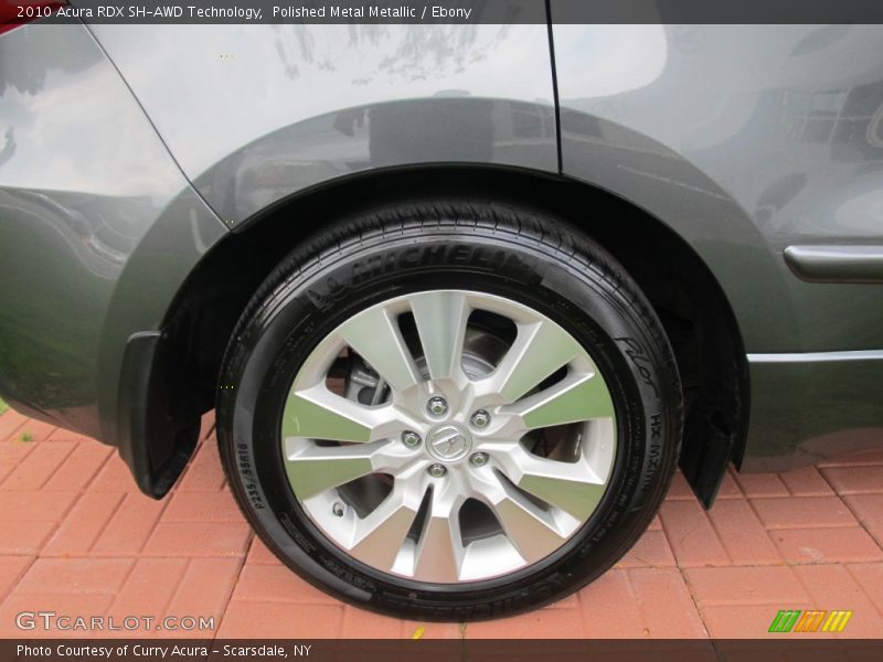 Polished Metal Metallic / Ebony 2010 Acura RDX SH-AWD Technology