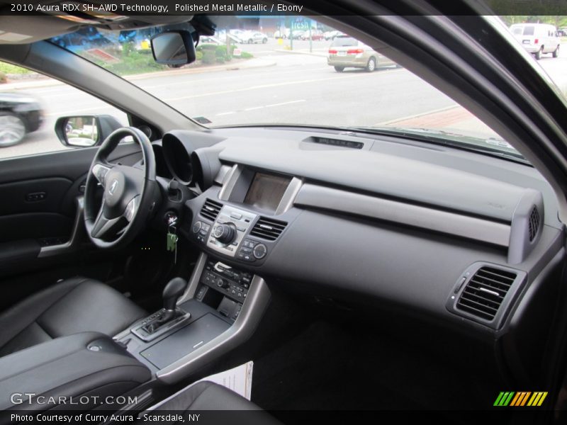Polished Metal Metallic / Ebony 2010 Acura RDX SH-AWD Technology