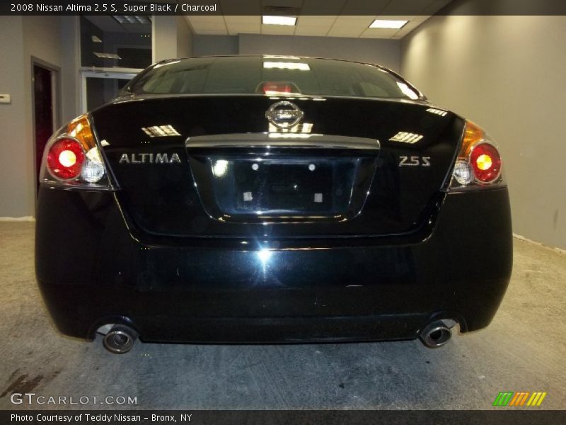 Super Black / Charcoal 2008 Nissan Altima 2.5 S