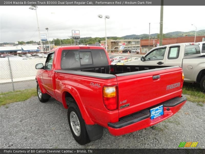 Performance Red / Medium Dark Flint 2004 Mazda B-Series Truck B3000 Dual Sport Regular Cab