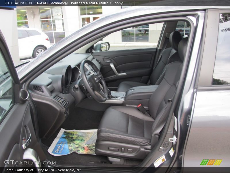 Polished Metal Metallic / Ebony 2010 Acura RDX SH-AWD Technology