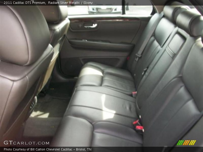 Radiant Silver Metallic / Ebony 2011 Cadillac DTS Premium