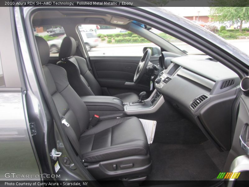 Polished Metal Metallic / Ebony 2010 Acura RDX SH-AWD Technology