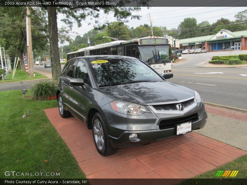 Grigio Metallic / Ebony 2009 Acura RDX SH-AWD Technology