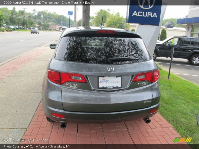 Grigio Metallic / Ebony 2009 Acura RDX SH-AWD Technology