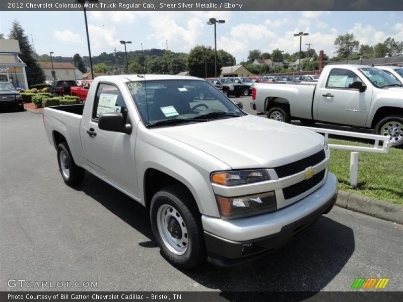 Front 3/4 View of 2012 Colorado Work Truck Regular Cab
