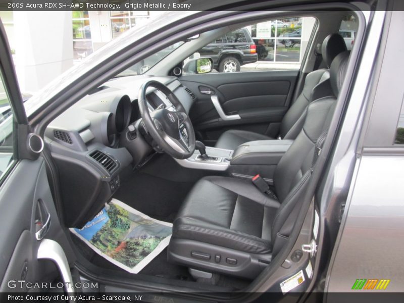Grigio Metallic / Ebony 2009 Acura RDX SH-AWD Technology
