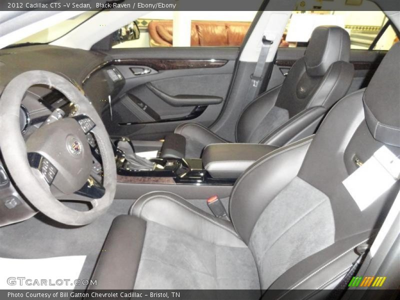  2012 CTS -V Sedan Ebony/Ebony Interior