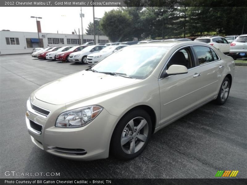 Gold Mist Metallic / Cocoa/Cashmere 2012 Chevrolet Malibu LT
