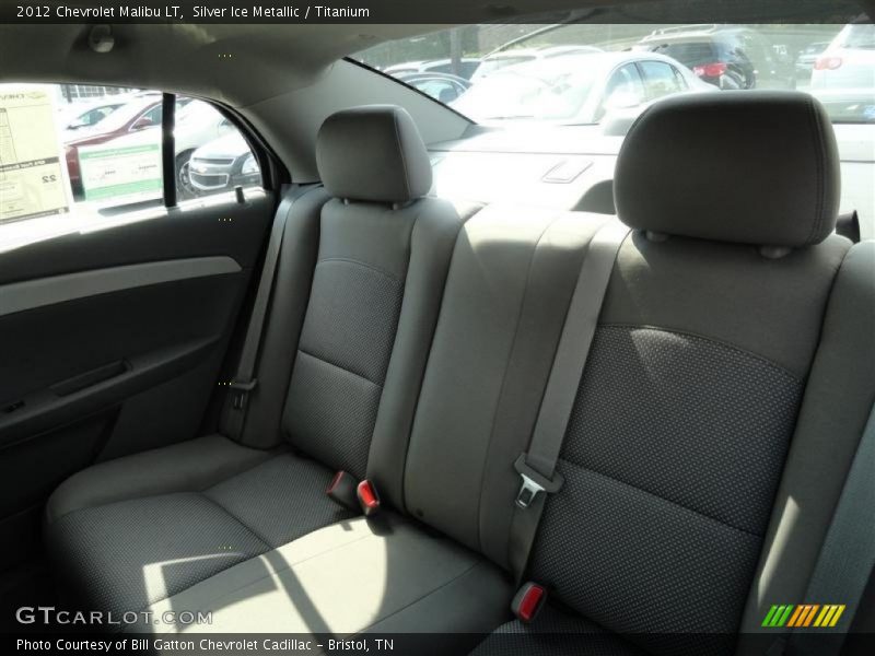 Silver Ice Metallic / Titanium 2012 Chevrolet Malibu LT