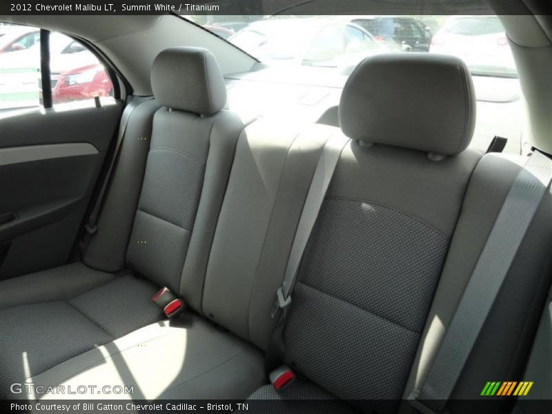 Summit White / Titanium 2012 Chevrolet Malibu LT
