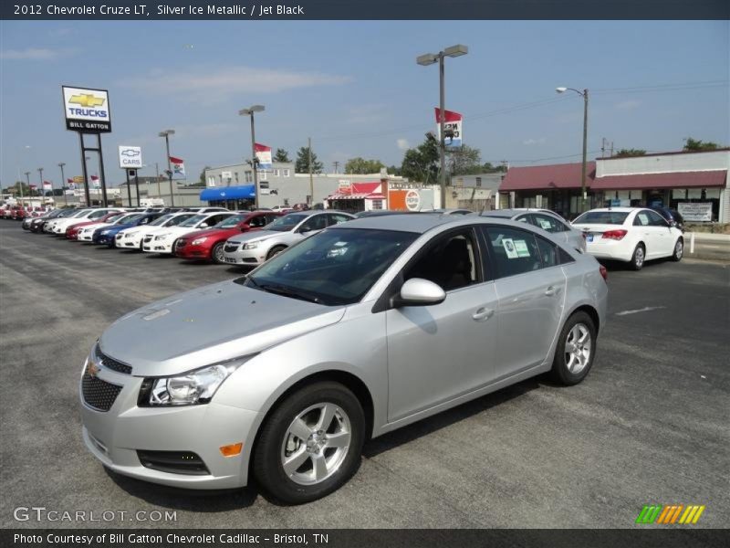 Silver Ice Metallic / Jet Black 2012 Chevrolet Cruze LT