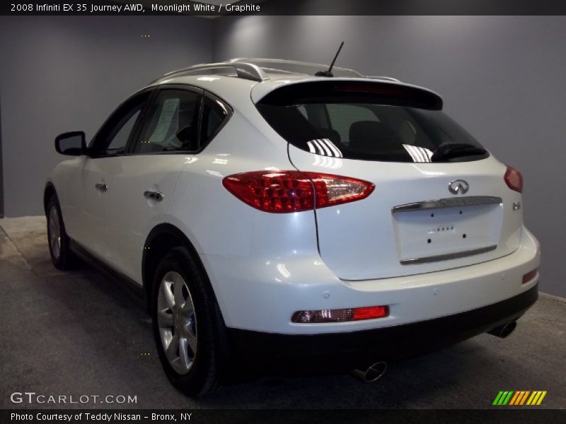 Moonlight White / Graphite 2008 Infiniti EX 35 Journey AWD