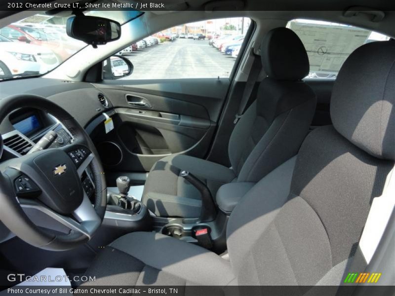 Silver Ice Metallic / Jet Black 2012 Chevrolet Cruze LT