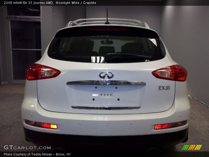 Moonlight White / Graphite 2008 Infiniti EX 35 Journey AWD