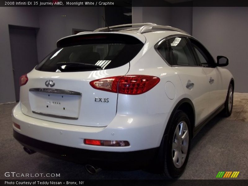 Moonlight White / Graphite 2008 Infiniti EX 35 Journey AWD