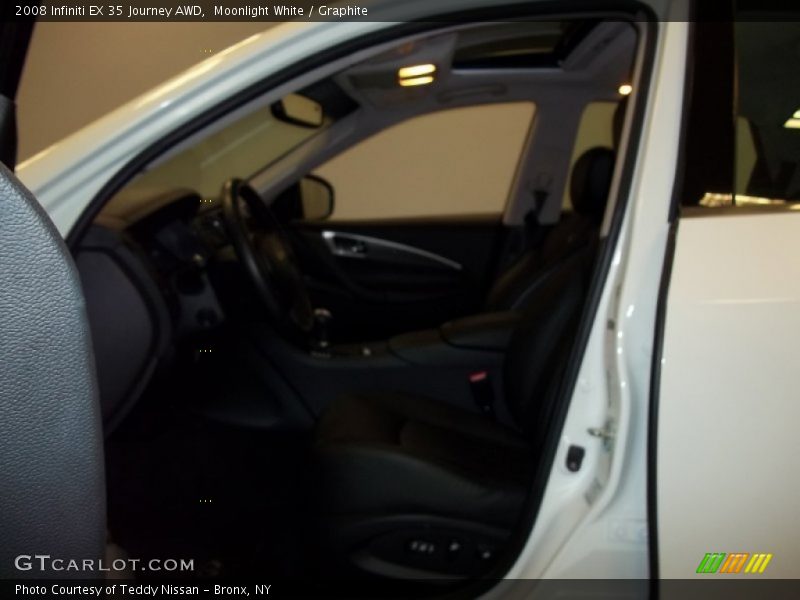 Moonlight White / Graphite 2008 Infiniti EX 35 Journey AWD
