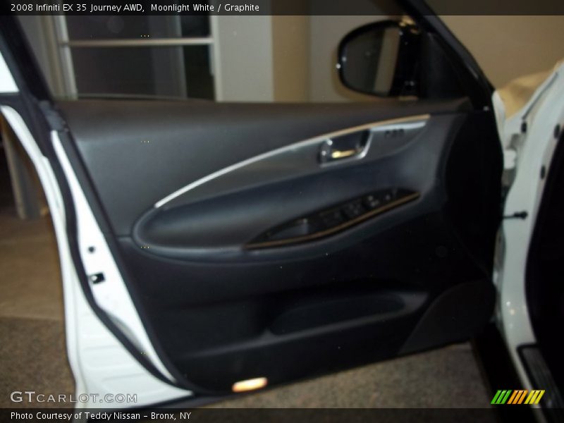 Moonlight White / Graphite 2008 Infiniti EX 35 Journey AWD