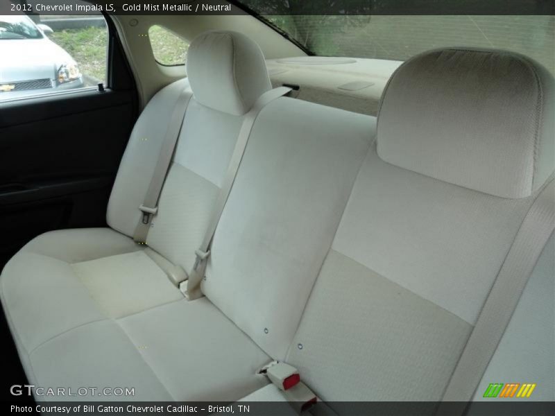 Gold Mist Metallic / Neutral 2012 Chevrolet Impala LS