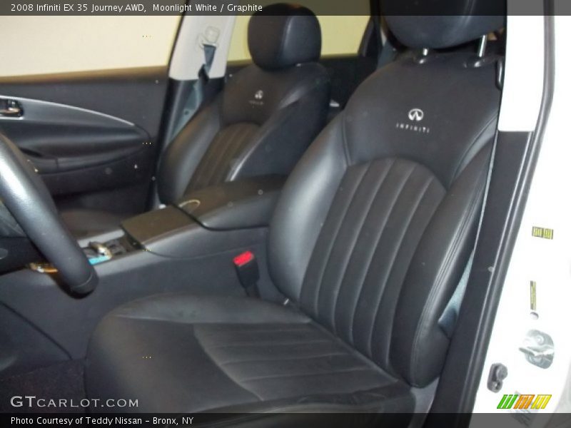 Moonlight White / Graphite 2008 Infiniti EX 35 Journey AWD