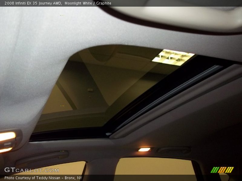 Moonlight White / Graphite 2008 Infiniti EX 35 Journey AWD