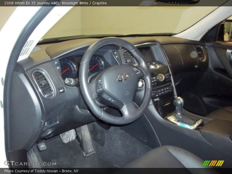 Moonlight White / Graphite 2008 Infiniti EX 35 Journey AWD