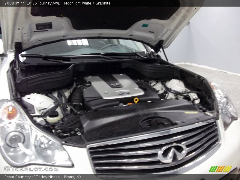 Moonlight White / Graphite 2008 Infiniti EX 35 Journey AWD