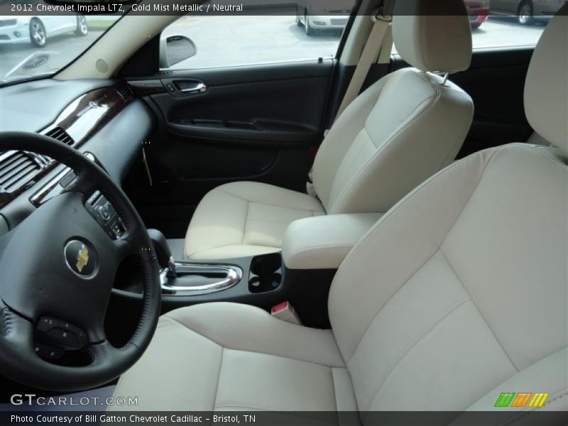 Gold Mist Metallic / Neutral 2012 Chevrolet Impala LTZ