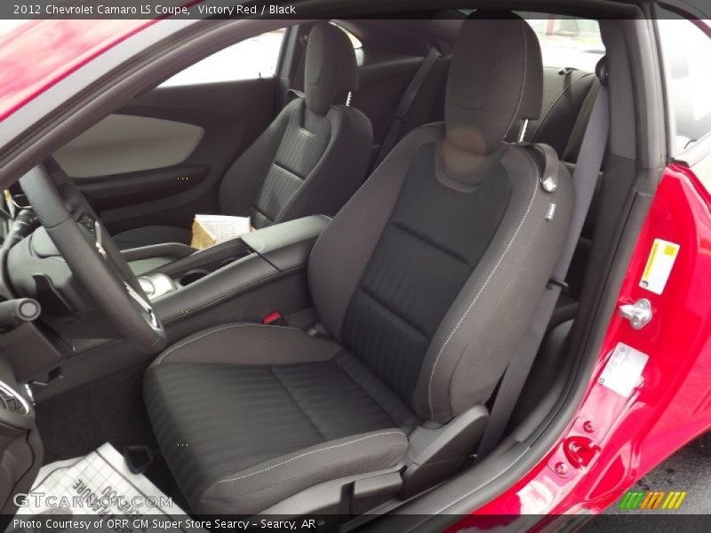  2012 Camaro LS Coupe Black Interior