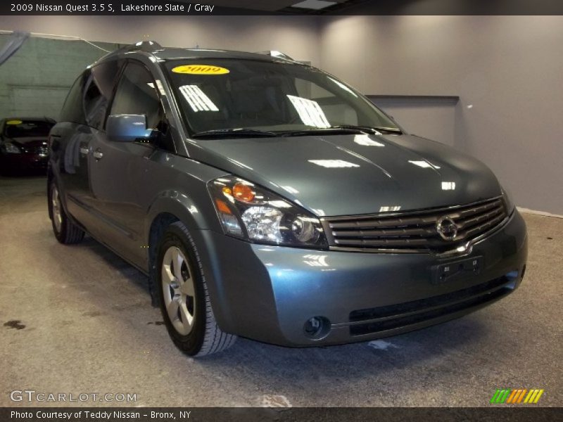 Lakeshore Slate / Gray 2009 Nissan Quest 3.5 S
