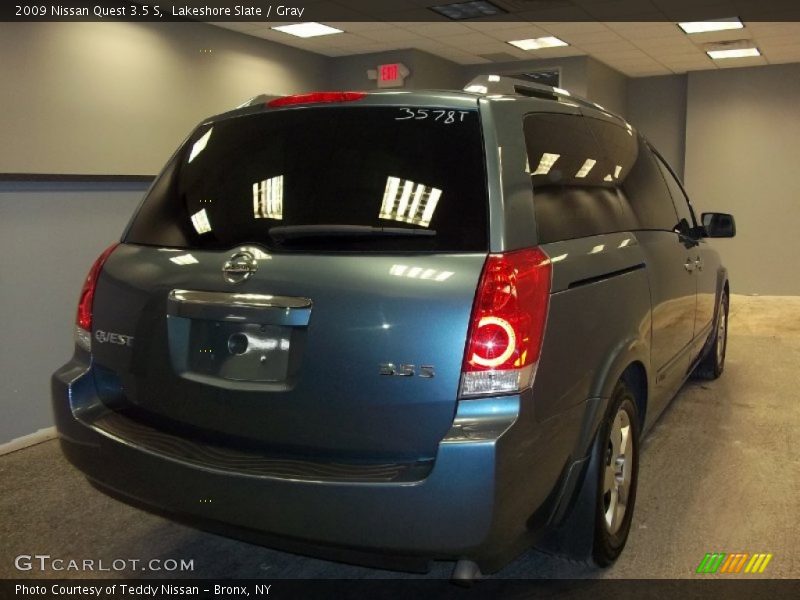 Lakeshore Slate / Gray 2009 Nissan Quest 3.5 S