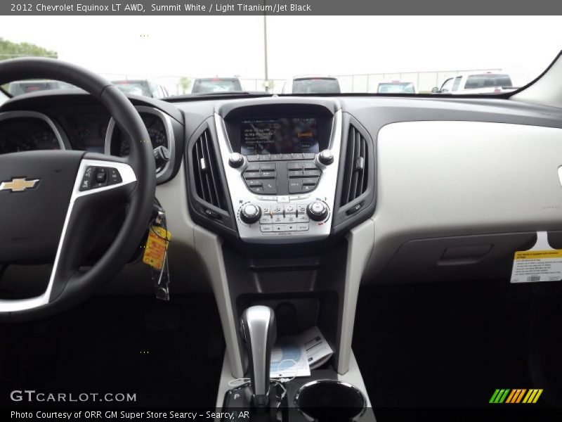 Summit White / Light Titanium/Jet Black 2012 Chevrolet Equinox LT AWD
