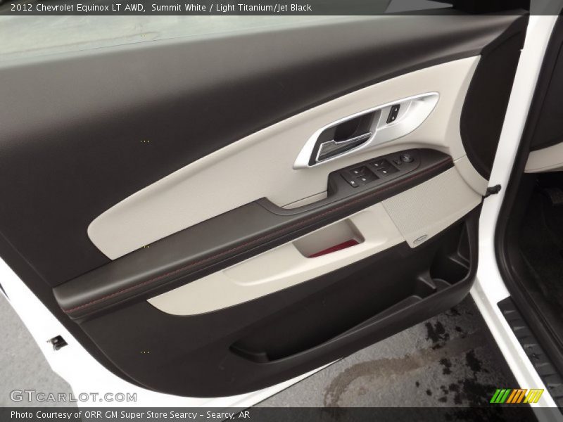 Summit White / Light Titanium/Jet Black 2012 Chevrolet Equinox LT AWD