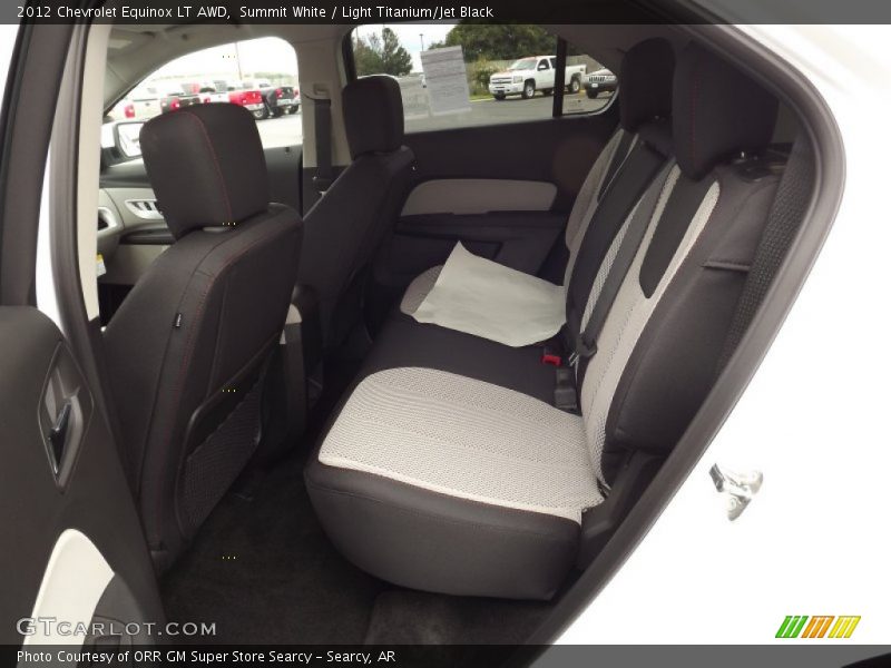  2012 Equinox LT AWD Light Titanium/Jet Black Interior