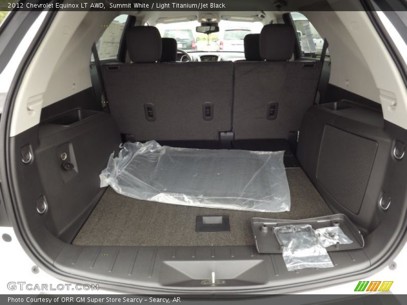 Summit White / Light Titanium/Jet Black 2012 Chevrolet Equinox LT AWD